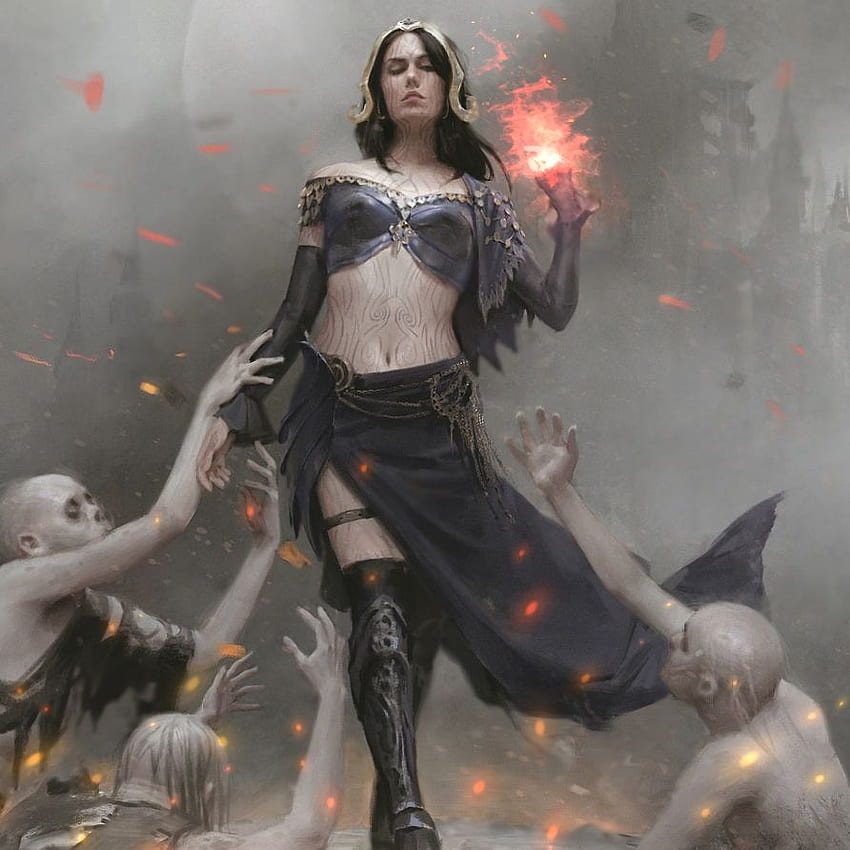เวิร์กชอปบน Steam::Magic the Gathering Liliana Vess Origins 2.0 วอลล์เปเปอร์โทรศัพท์ HD