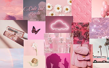 Customize 2635 Pink Aesthetic Wallpaper Templates Online  Canva