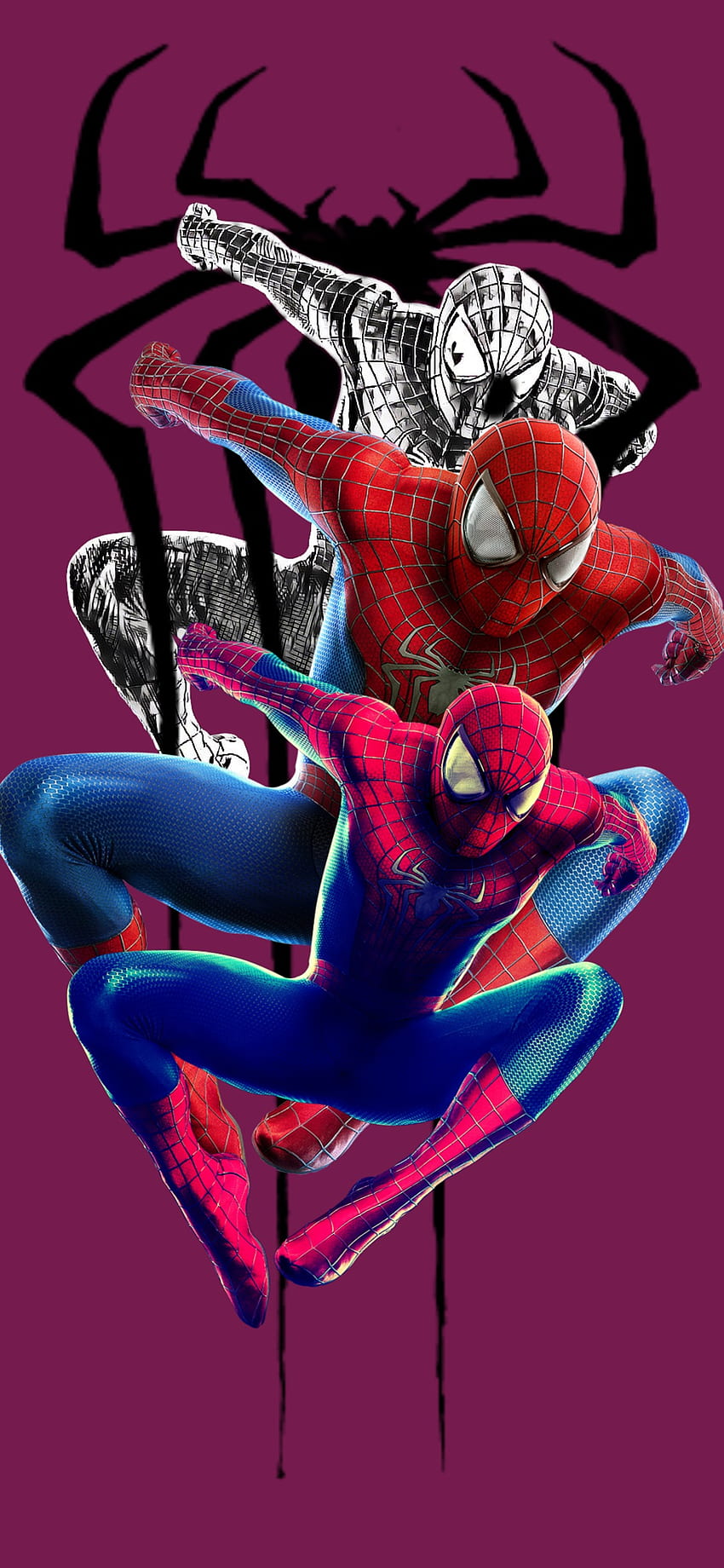 Spiderman, magenta, samsung, sanremo, poverogabbiano, brividi, iphone, saint valentin, spidermannowayhome, sanvalentino Fond d'écran de téléphone HD