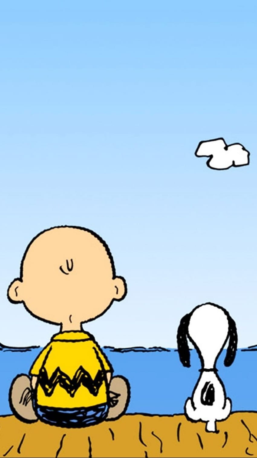 iPhone Cartoon - Charlie Brown Back Of Head -, Cool Cartoon HD phone wallpaper