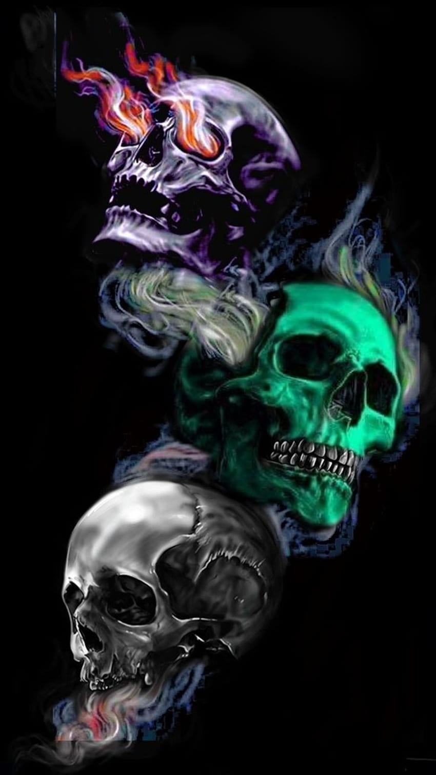 ogień czaszki. Skull iphone, Skull , Skull art drawing in 2021. Skull , Skull iphone, Skull art drawing, Skull and Dragon Tapeta na telefon HD