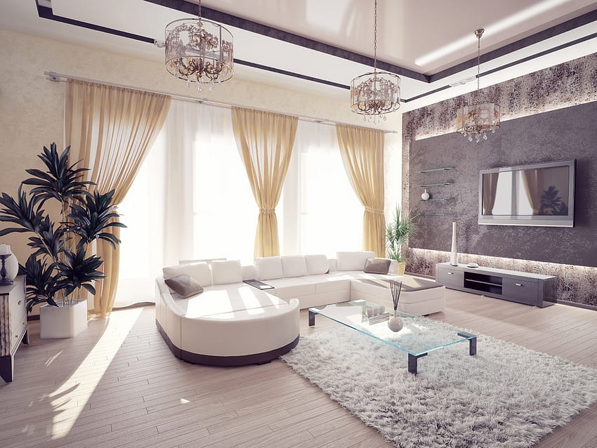 Interior, Miscellanea, Miscellaneous, Design, Style, Sofa, Furnitur, Ruang Tamu Wallpaper HD