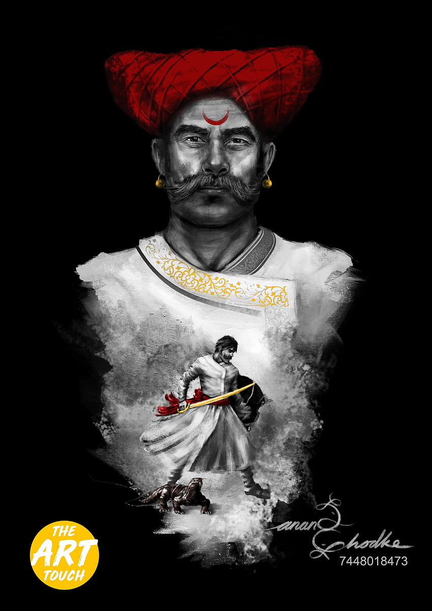 Hindu Maratha  Warriors wallpaper Historical art Warrior paint