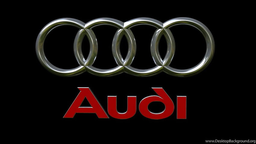 Audi Rings Background HD wallpaper