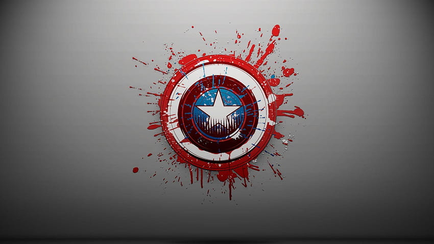 Captain America Logo, Winter Soldier Logo HD wallpaper