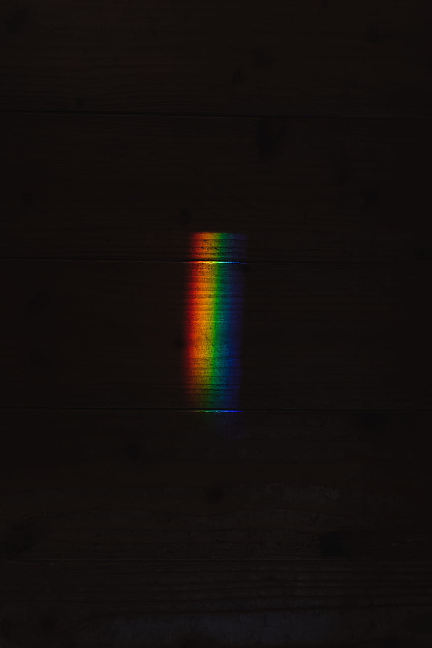 Rainbow, Dark, Glare, Shine, Light, Multicolored, Motley, Ray HD phone wallpaper