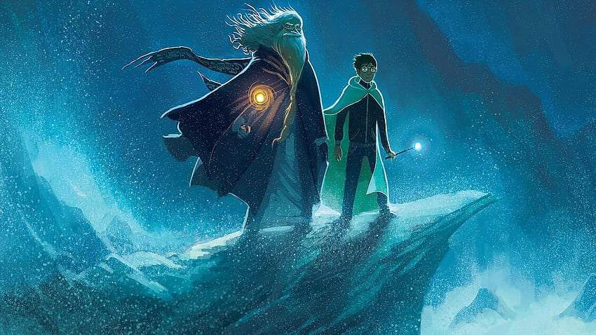 Albus Dumbledore, Book, Harry Potter, Harry Potter HD wallpaper