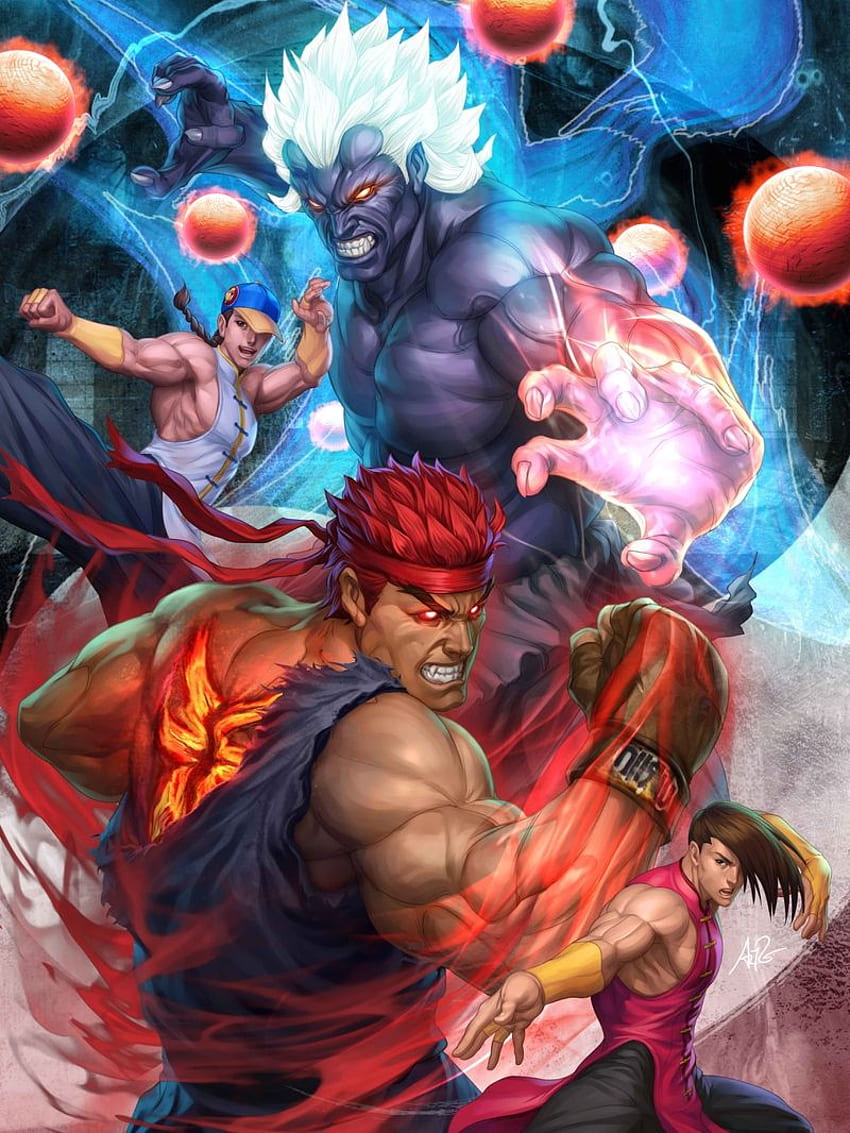 비디오 게임 하위 범주 Street Fighter [], 모바일 및 태블릿용. Akuma 대 Ryu를 살펴보십시오. 아쿠마 vs 류, 아쿠마, 아쿠마 HD 전화 배경 화면