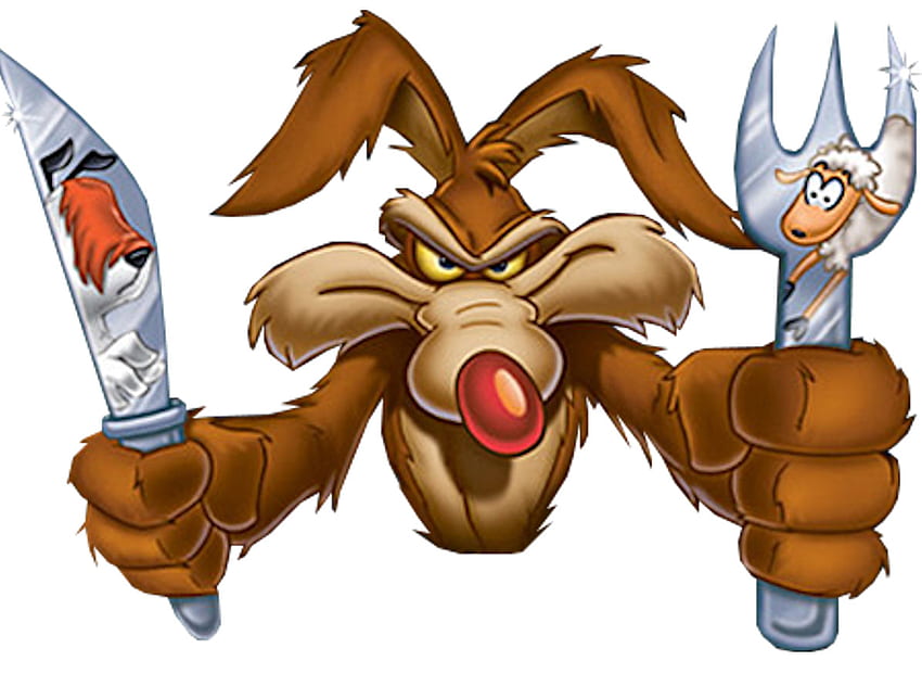 Kojote, Raider, Cartoon, Schaf HD-Hintergrundbild
