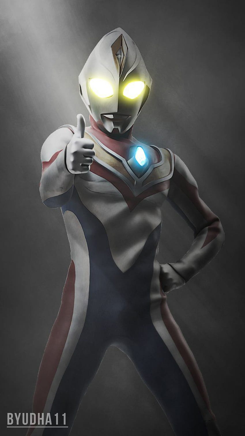 Ultraman Dyna di Byudha11. Kartun, Gambar, Desain, Ultraman Tiga Sfondo del telefono HD