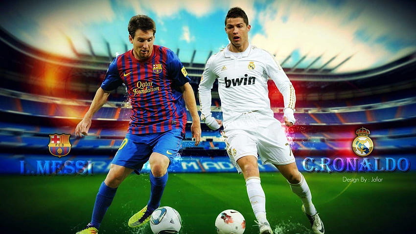 Ronaldo vs. Messi - Sports Fan Tab, Cristiano Ronaldo and Messi HD wallpaper