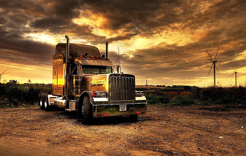 caminhão, trator, Kenworth, transporte, reboque, SEMI, Kenworth, caminhão para, seção грузовики papel de parede HD