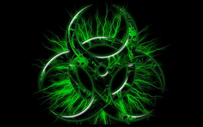 Radioactive Symbol HD wallpaper
