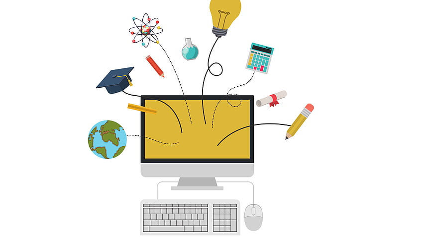 Le 7 migliori cuffie per l'apprendimento a distanza degli studenti e per l'insegnamento online Plantronics, Jabra Headset Blog, Online Learning Sfondo HD