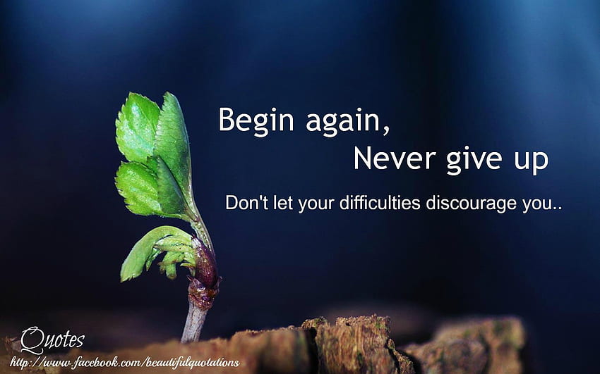 Motivational Never Give Up Quotes HD wallpaper | Pxfuel