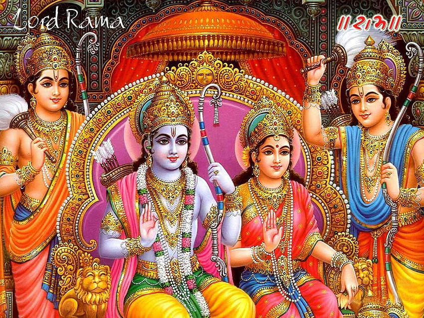 Hervorragender Shri Ram , , Und er, Lord Rama HD-Hintergrundbild