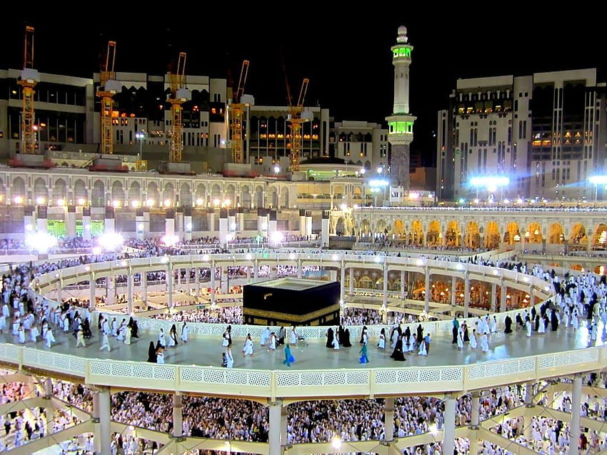 이슬람교: Makkah sharif. 하지 순례자, 메카 HD 월페이퍼