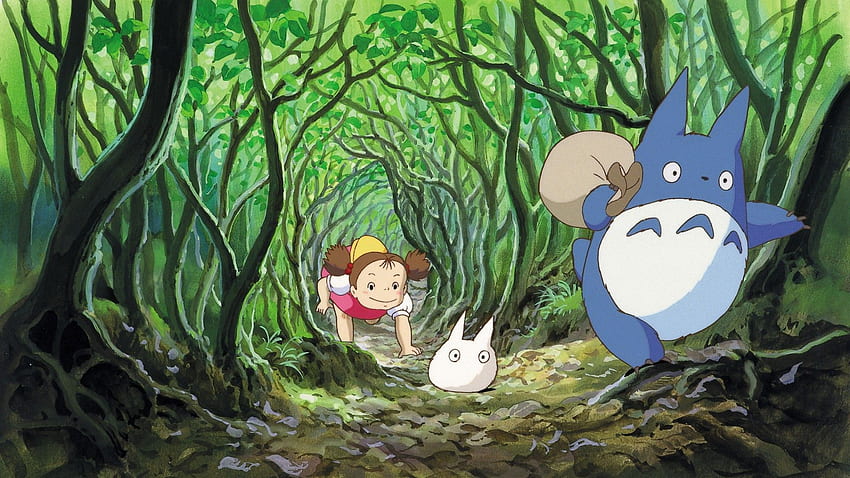 ScreenHeaven: Hayao Miyazaki Mi vecino Totoro Studio Ghibli fondo de pantalla
