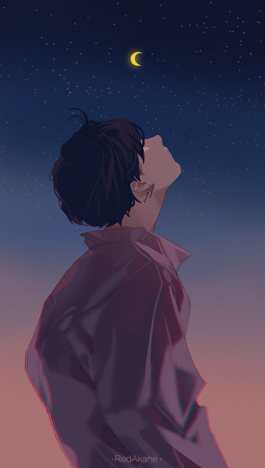 Vudinunghg on Fanart. Anime background , Alone art, Anime scenery, Anime Boy Sad Aesthetic HD phone wallpaper