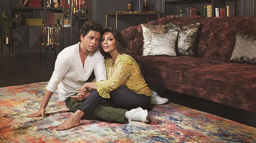 Betreten Sie Shah Rukh Khans und Gauri Khans elegantes Haus mit Meerblick in Mannat mit diesen ern Bollywood Hindustan Times HD-Hintergrundbild