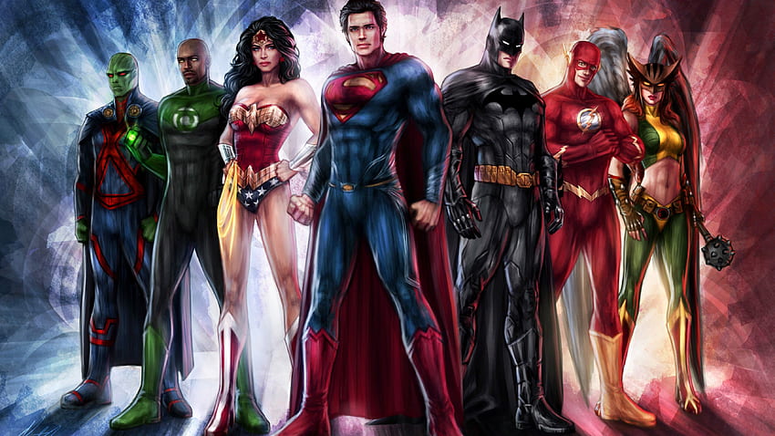 Liga de la Justicia, Mujer Maravilla, Batman, Flash fondo de pantalla |  Pxfuel