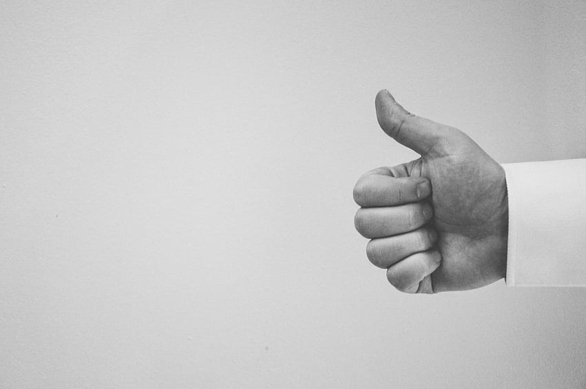approve, black and white, hand, like, positive, success, thumb, thumbs up, whitespace HD wallpaper