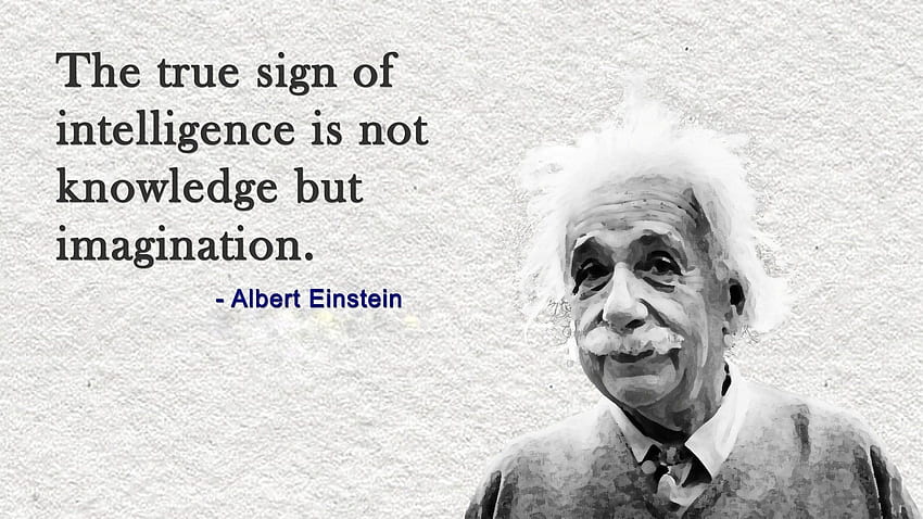 Алберт Айнщайн, Цитати на Айнщайн HD тапет