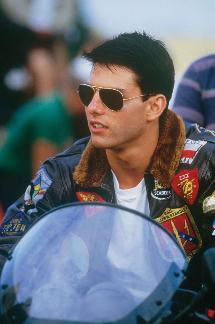 Top Gun (1986), El joven Tom Cruise fondo de pantalla del teléfono