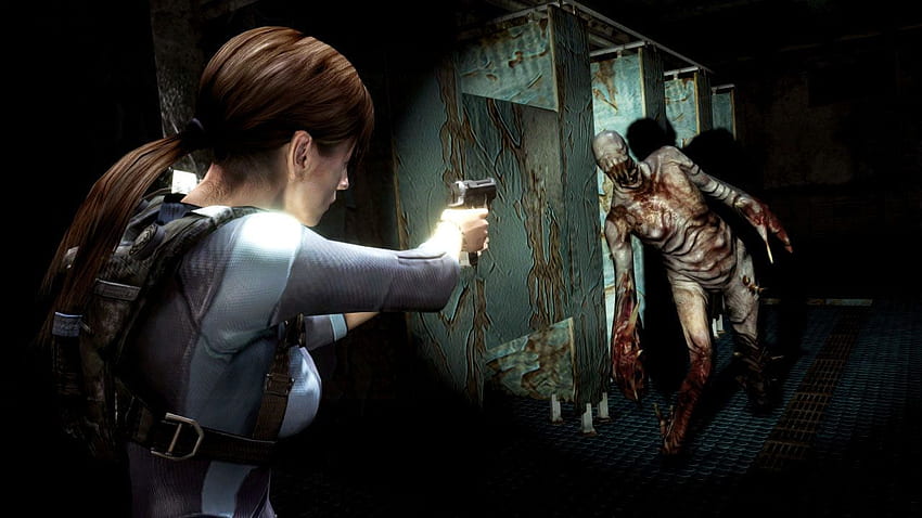การเล่นเกม Resident Evil Revelations - เกมสยองขวัญยอดนิยม Resident Evil 1 วอลล์เปเปอร์ HD