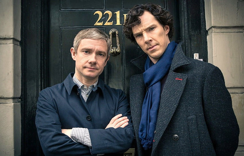 Sherlock Holmes, Martin, John Watson papel de parede HD