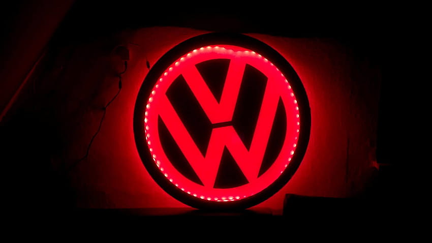 Volkswagen-Logo, VW-Logo HD-Hintergrundbild
