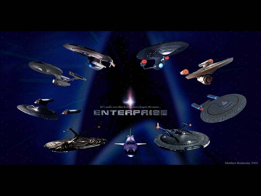 Star Trek Enterprise, Star Trek-Schiff HD-Hintergrundbild