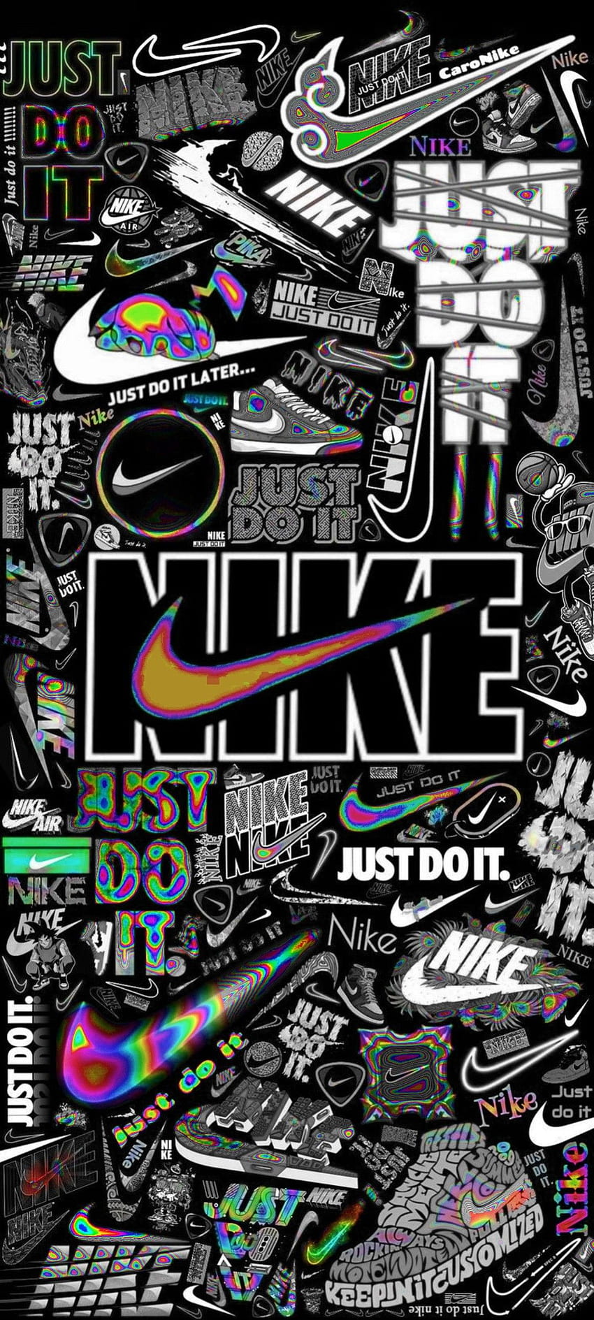 Nike, art, sleeve HD phone wallpaper