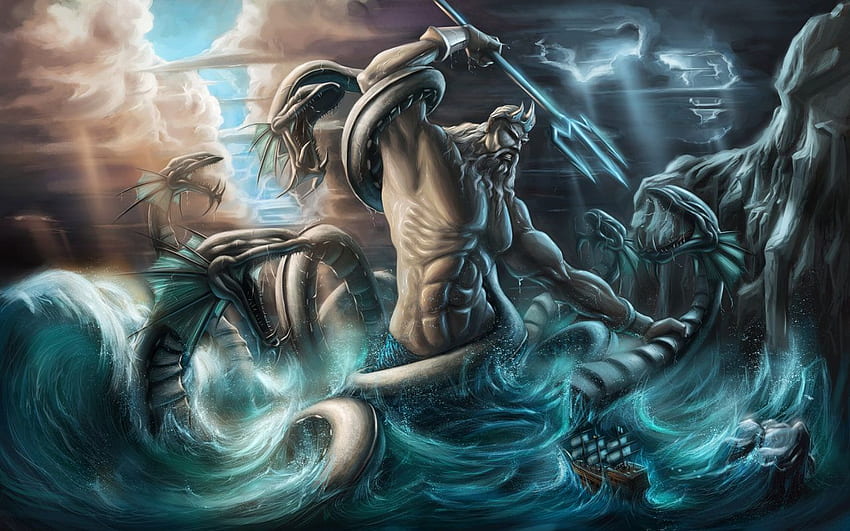 Latar Belakang Mitologi Dewa Yunani Zeus - Dewa Yunani Wallpaper HD