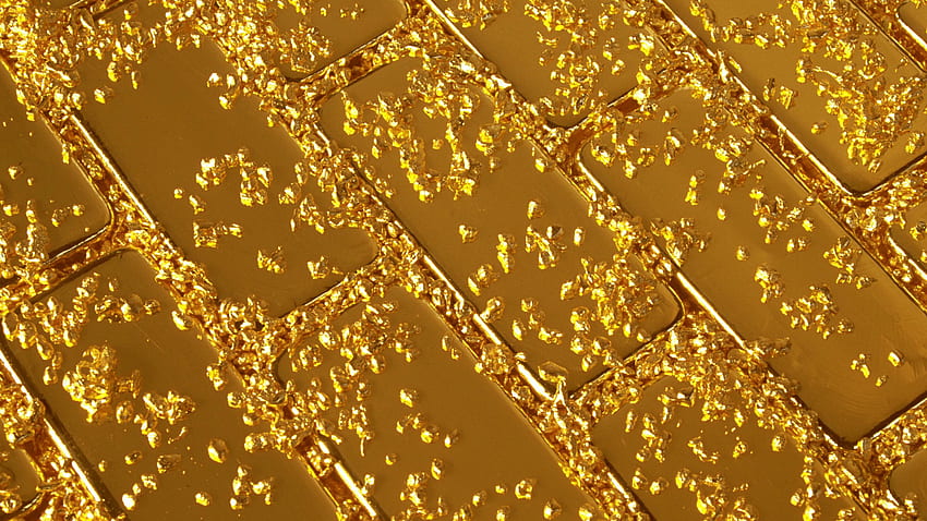 ingot, gold, metal, bullion, grain, tracery, texture, gold dust, shine, gold, radiance 18191 HD wallpaper