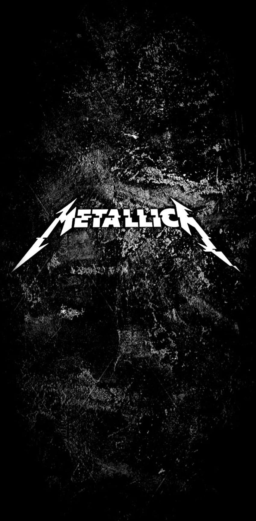 Metallica Logo, Metallica Black HD phone wallpaper