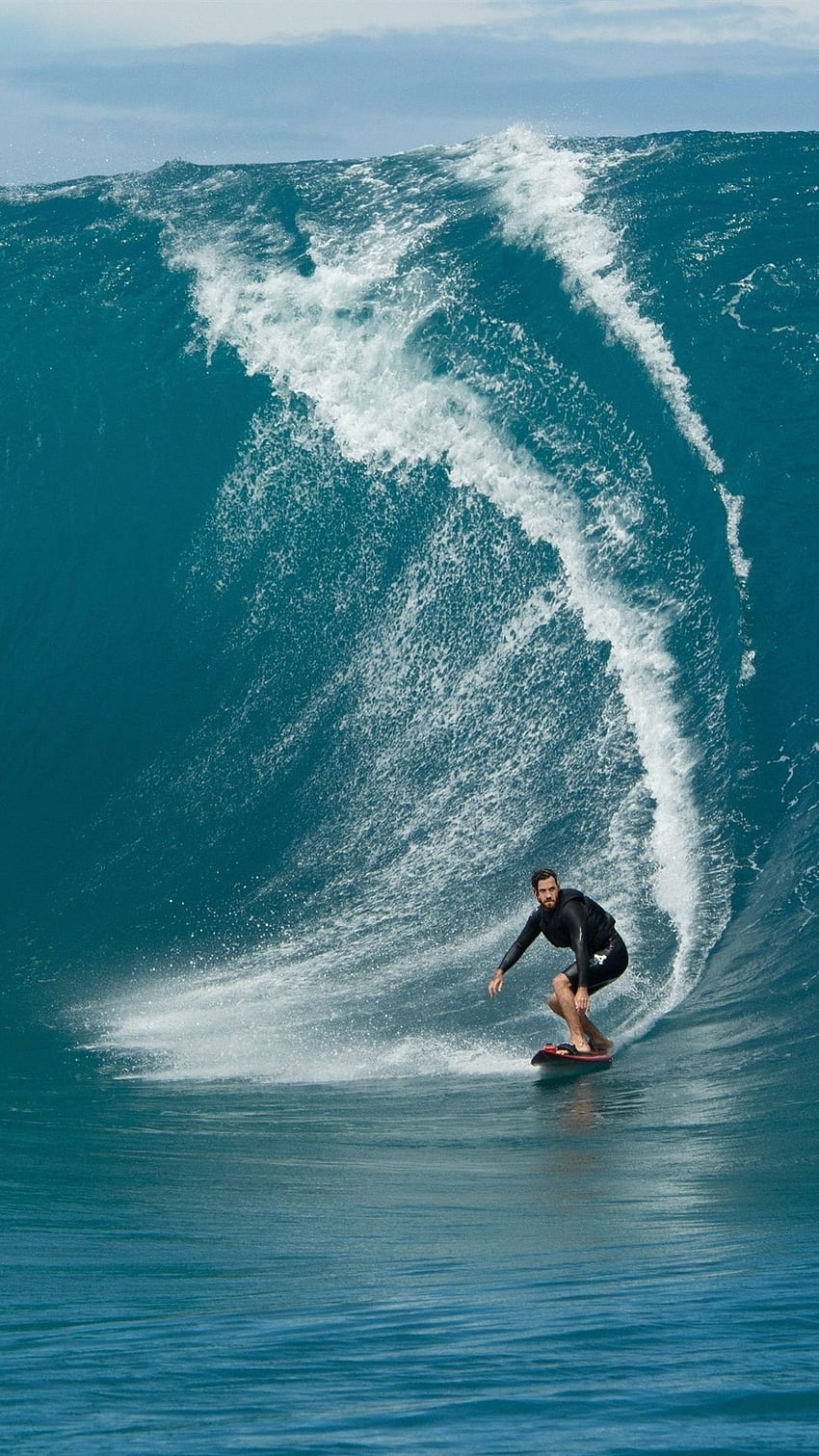 Sporty ekstremalne, surfowanie po morzu IPhone 8 7 6 6S Plus Tapeta na telefon HD