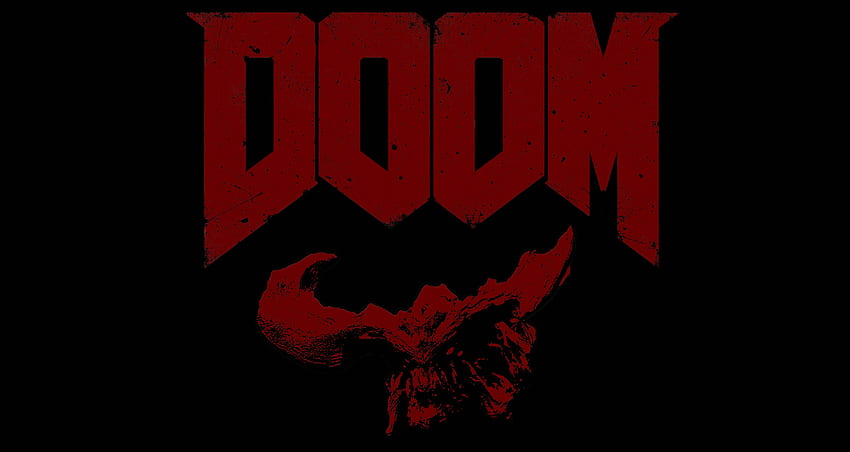 Doom I made for you guys to enjoy!, Doom Logo HD wallpaper