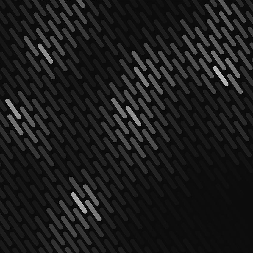 Padrão abstrato de linhas de pontos preto escuro Papel de parede de celular HD