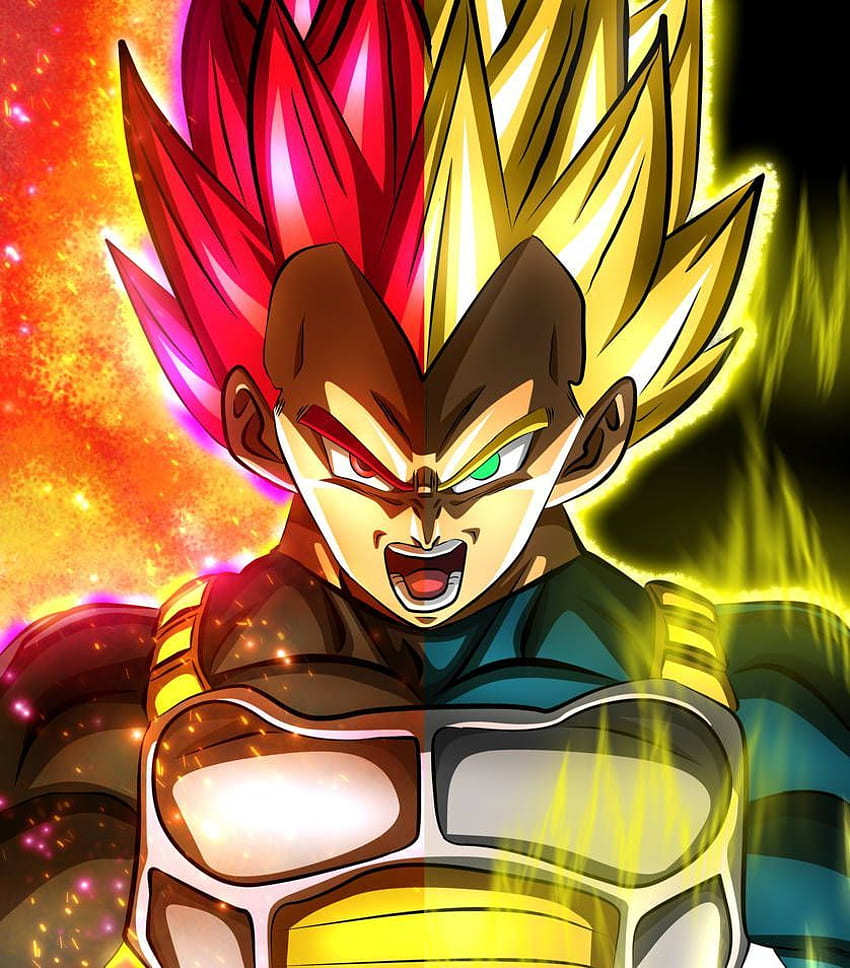 DOPE MAJIN VEGETA SSJ2 DRAGON BALL Art Print by TheHakaishin