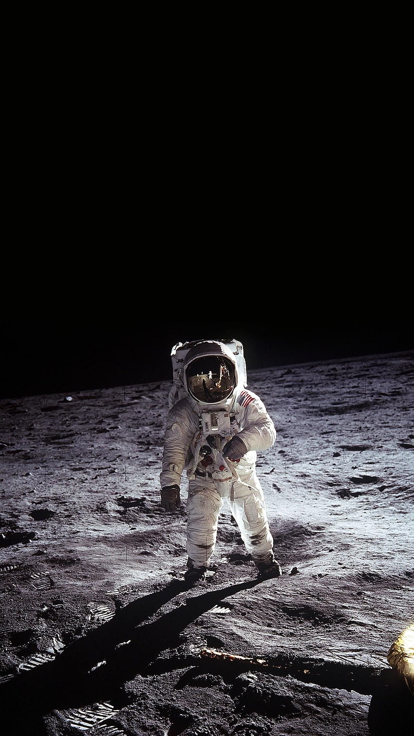 การลงจอดบนดวงจันทร์ดูดีสำหรับ OLED สวย วอลล์เปเปอร์โทรศัพท์ HD