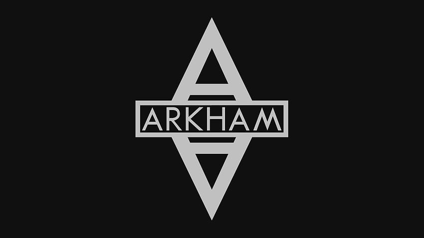 Czy chcesz, aby następna gra o Batmanie była nowym tytułem, czy piątą grą Arkham? : Batman Arkham, logo Batman Arkham Tapeta HD