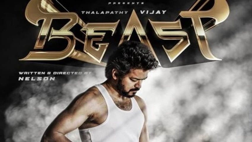 La nueva película tamil de Vijay titulada Beast, primer póster presentado en la víspera de su Birtay Hindustan Times, Beast Movie fondo de pantalla