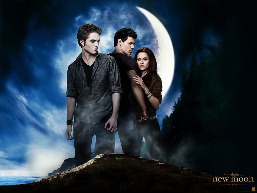 Film de la Nouvelle Lune : Nouvelle Lune. Crépuscule, Crépuscule vampire, Nouvelle lune de la saga Twilight, La saga Twilight Fond d'écran HD