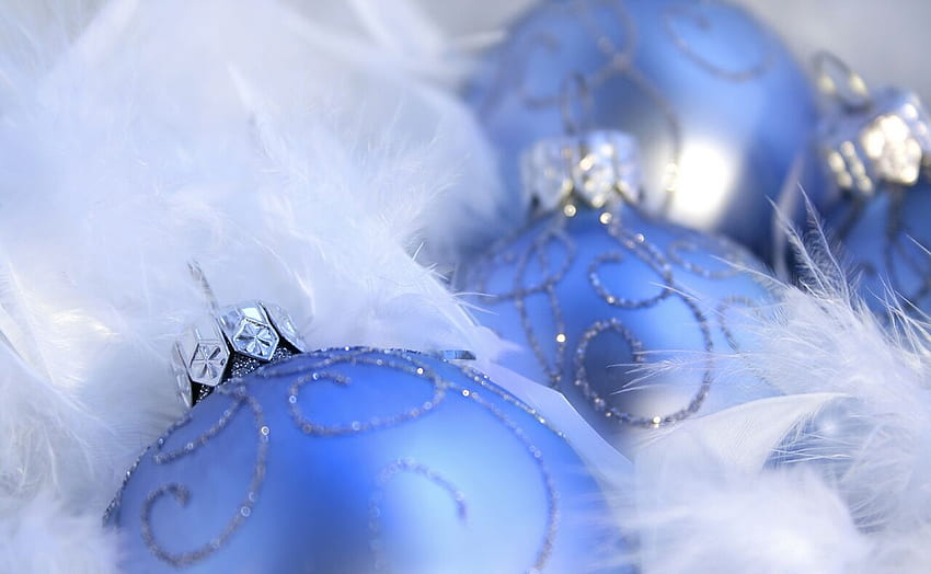 Christmas balls, blue, merry christmas, magic, graphy, balls, beautiful, beauty, happy new year, holiday, ball, christmas, lovely, new year HD wallpaper