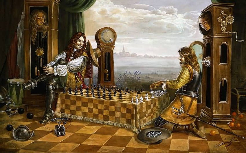 Outro jogo de xadrez. Outro jogo de xadrez papel de parede HD