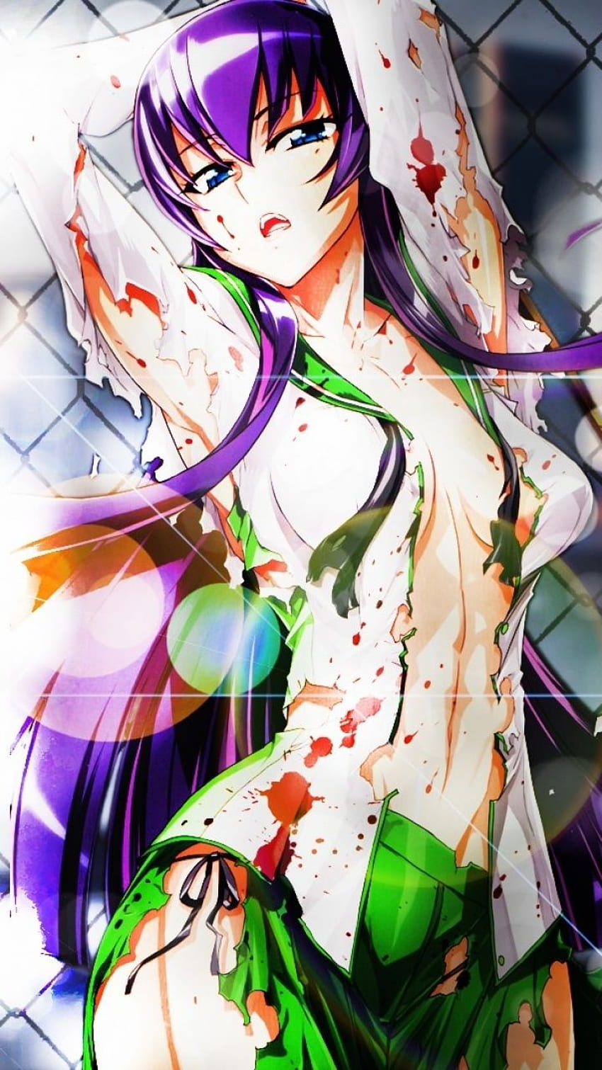 Saeko, anime HD phone wallpaper