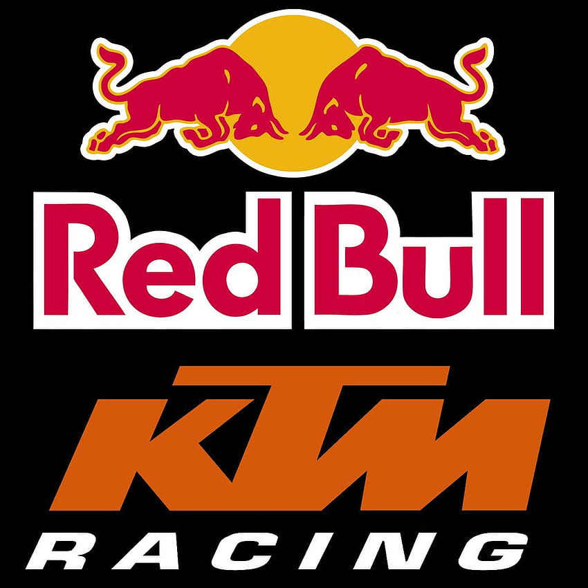 Ktm Racing Logo Ktm Racing Redbull Logo HD тапет за телефон