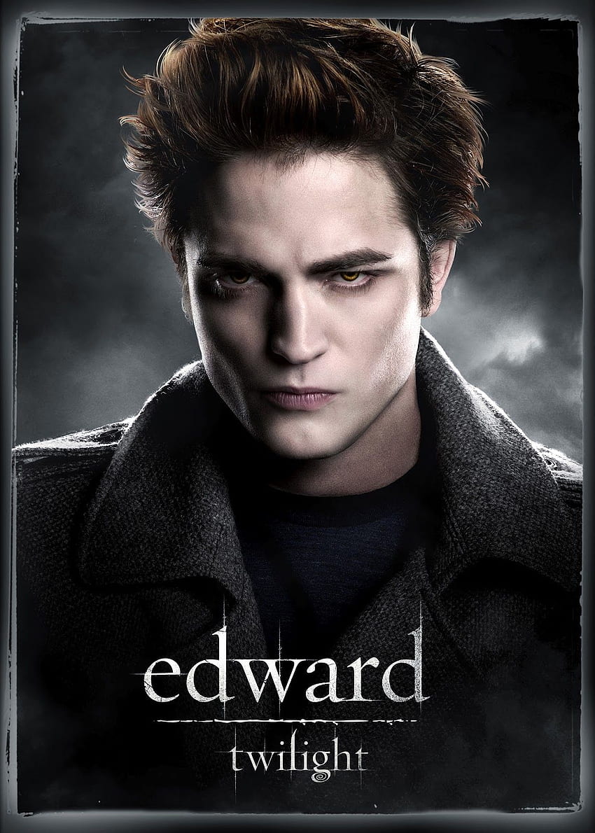 Latar belakang: Februari 2012. Poster Twilight, Twilight Edward, Twilight Robert Pattinson wallpaper ponsel HD