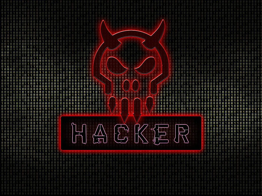 Red Hacker, Red Code HD wallpaper